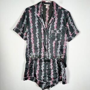 Victoria’s Secret Women’s Size Large Satin Two Piece Pajama Set